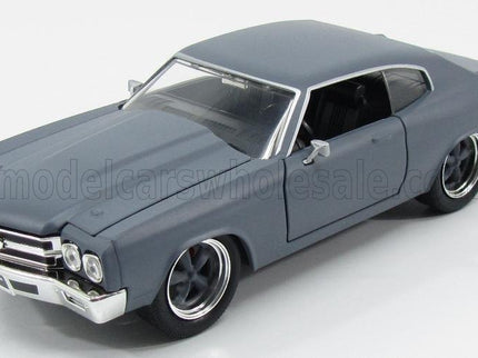 CHEVROLET | DOM'S CHEVELLE 454SS 1970 - FAST & FURIOUS  IV (2009) - SOLO PARTI ORIGINALI - ORIGINAL PARTS | PRIMER MATT GREY