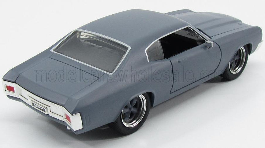 CHEVROLET | DOM'S CHEVELLE 454SS 1970 - FAST & FURIOUS  IV (2009) - SOLO PARTI ORIGINALI - ORIGINAL PARTS | PRIMER MATT GREY