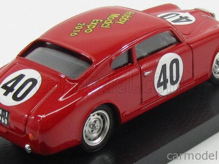 Lancia Aurelia B20 N°40 Coupe 1952 - Hobby Model Expo 2016 - 40th Anniversary 1:43 Brumm červená