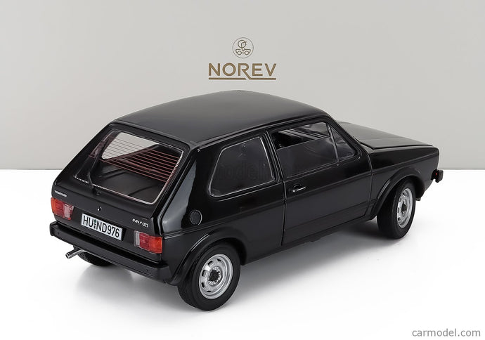 Volkswagen Golf Gti 1976 1:18 Norev čierna