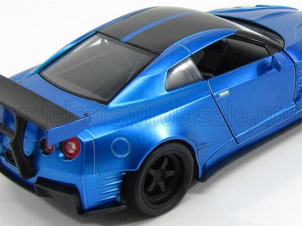 NISSAN | BRIAN'S GT-R R35 2009 BEN SOPRA - FAST & FURIOUS VII (2015) | MATT BLUE BLACK