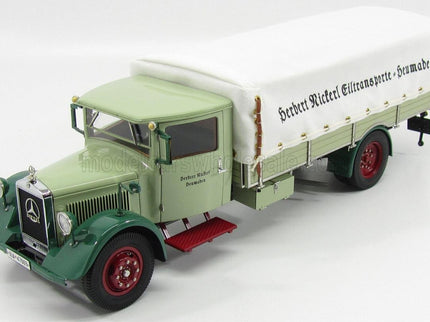 MERCEDES BENZ | LO2750 TRUCK WITH TARPAULIN - CASSONE TELONATO 1933 | GREEN