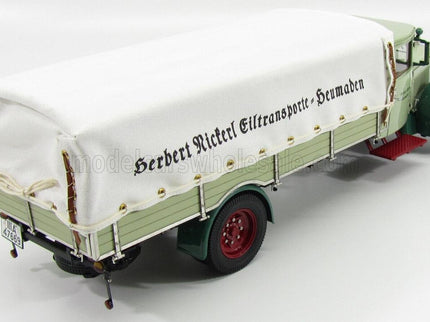 MERCEDES BENZ | LO2750 TRUCK WITH TARPAULIN - CASSONE TELONATO 1933 | GREEN