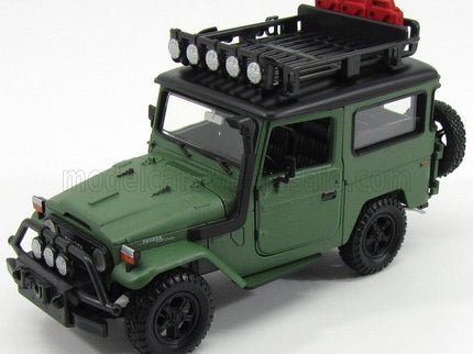 TOYOTA | FJ40 LAND CRUISER HARD-TOP CLOSED OFF ROAD VERSION 1980 | MATT GREEN BLACK