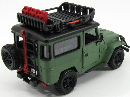 TOYOTA | FJ40 LAND CRUISER HARD-TOP CLOSED OFF ROAD VERSION 1980 | MATT GREEN BLACK