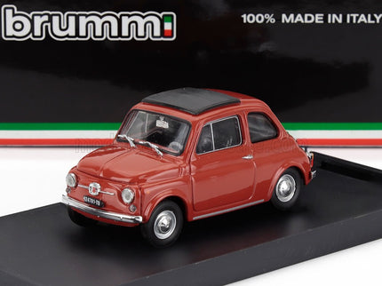 FIAT | 500F TETTO CHIUSO - CLOSED 1965 | ROSSO MEDIO