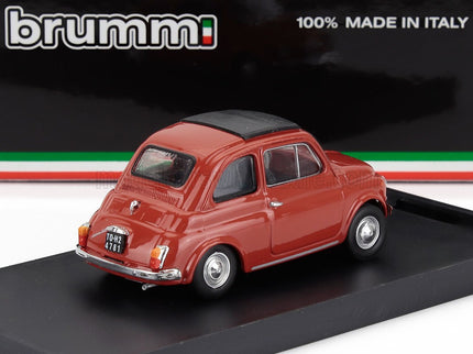 FIAT | 500F TETTO CHIUSO - CLOSED 1965 | ROSSO MEDIO