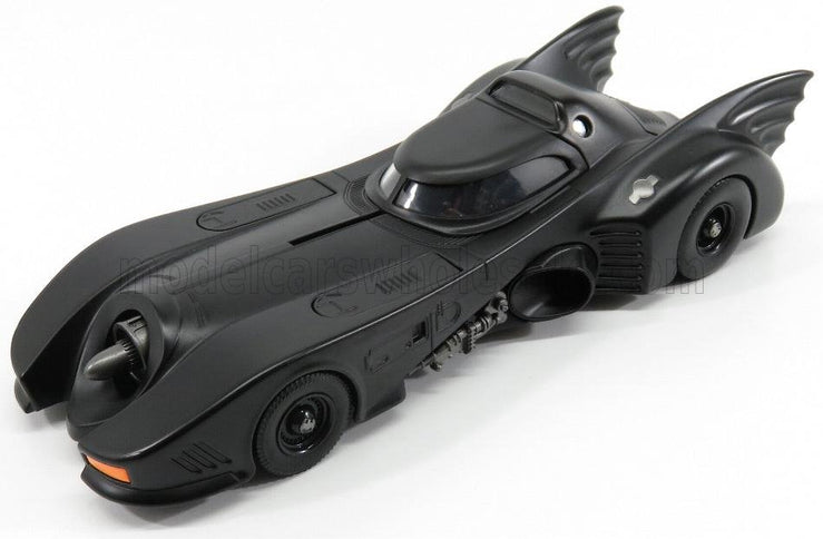 BATMAN | BATMOBILE MOVIE 1989 WITH BATMAN FIGURE | MATT BLACK