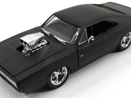 DODGE | SET 4X DOM'S DODGE CHARGER R/T 1970 - FAST & FURIOUS 7 | MATT BLACK