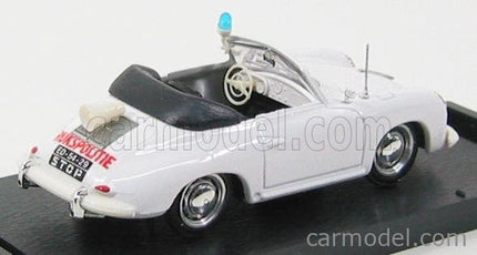 Porsche 356 Cabriolet Police Olandese 1952 1:43 Brumm biela