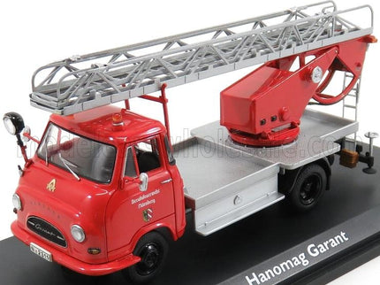 HANOMAG | GARANT FIRE ENGINE WITH SCALA - FW DREHLEITER | RED SILVER