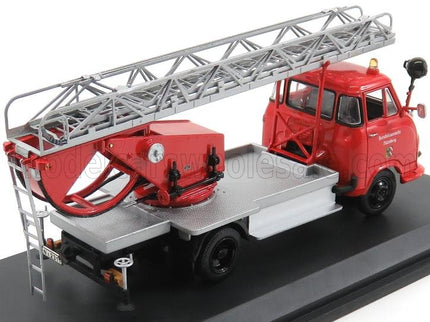 HANOMAG | GARANT FIRE ENGINE WITH SCALA - FW DREHLEITER | RED SILVER