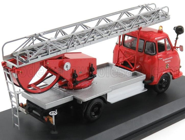 HANOMAG | GARANT FIRE ENGINE WITH SCALA - FW DREHLEITER | RED SILVER