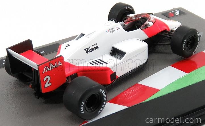 1/43 - McLAREN - F1 MP4/2B TURBO TAG N 2 WORLD CHAMPION SEASON 1985 ALAIN PROST