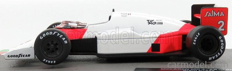 1/43 - McLAREN - F1 MP4/2B TURBO TAG N 2 WORLD CHAMPION SEASON 1985 ALAIN PROST