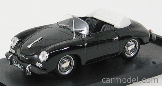 Porsche 356C Cabriolet 1952 1:43 Brumm čierna
