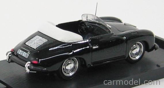 Porsche 356C Cabriolet 1952 1:43 Brumm čierna