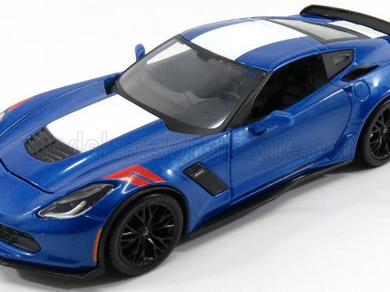 CHEVROLET | CORVETTE GRAND SPORT 2017 | BLUE MET WHITE