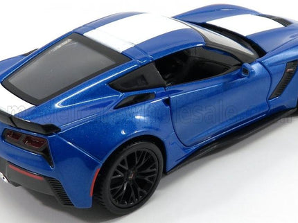 CHEVROLET | CORVETTE GRAND SPORT 2017 | BLUE MET WHITE