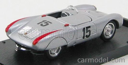 Porsche 550 RS Avus N°15 1955 R. Von Frankenberg 1:43 Brumm strieborná