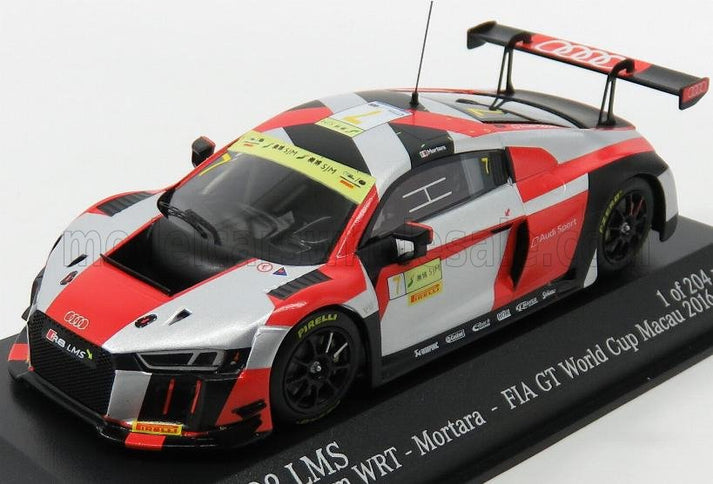 AUDI | R8 LMS TEAM WRT N 7 FIA GT WORLD CUP MACAU 2016 E.MORTARA | SILVER RED