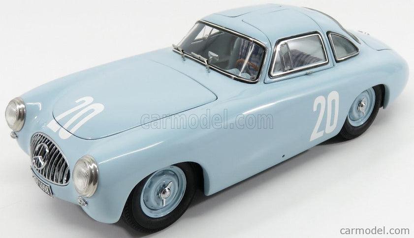 Mercedes Benz 300SL (W154) Team Daimler-Benz AG N°20 2. Miesto Bern GP 1952 H.Lang 1:18 CMC svetlomodrá