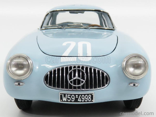 Mercedes Benz 300SL (W154) Team Daimler-Benz AG N°20 2. Miesto Bern GP 1952 H.Lang 1:18 CMC svetlomodrá