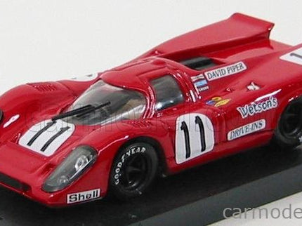 Porsche 917 K 1000 KM Monza 1970 N°11 Piper - AD. 1:43 Brumm červená
