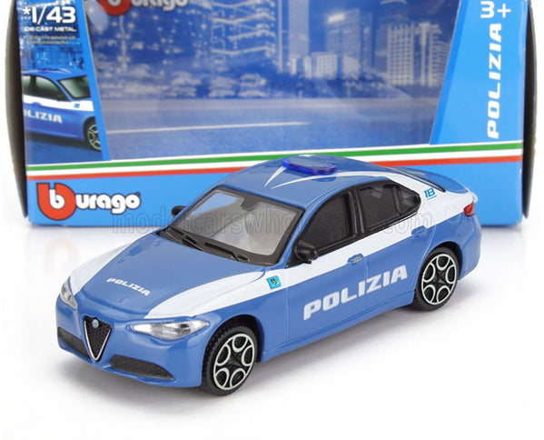 ALFA ROMEO | GIULIA POLIZIA 2016 | BLUE WHITE