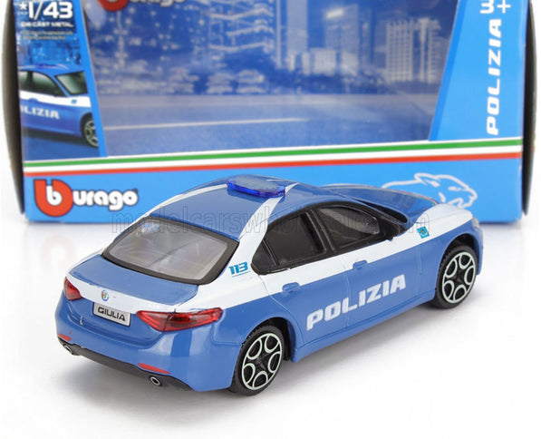 ALFA ROMEO | GIULIA POLIZIA 2016 | BLUE WHITE