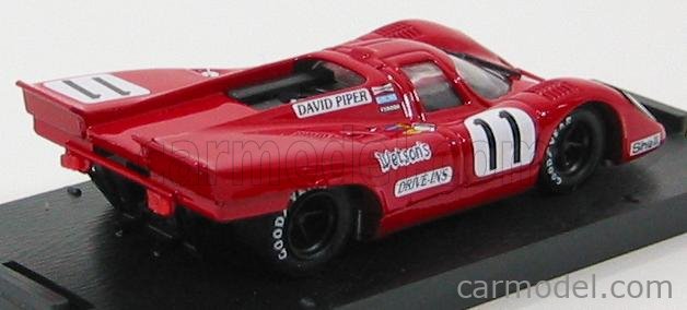 Porsche 917 K 1000 KM Monza 1970 N°11 Piper - AD. 1:43 Brumm červená