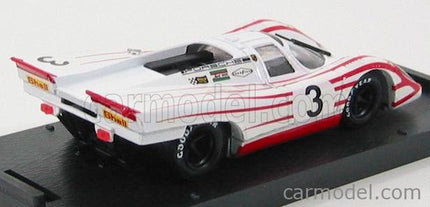 Porsche 917K 4.5L N°3 24h Daytona 1970 K.Ahrens - V.Elford 1:43 Brumm biela červená
