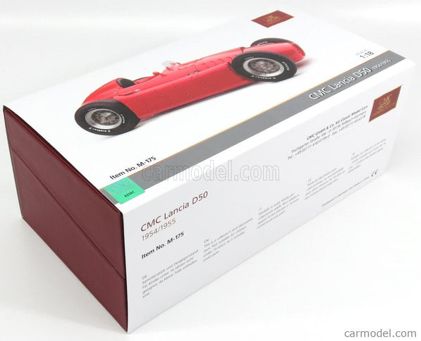 Lancia F1 D50 Ferrari 1954 1:18 CMC červená