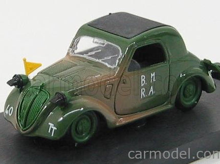Simca 5 Militare D-Day Closed - Chiusa 1944 1:43 Brumm vojenská zelená