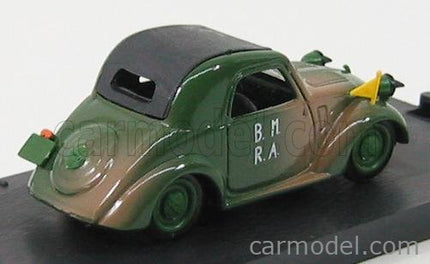 Simca 5 Militare D-Day Closed - Chiusa 1944 1:43 Brumm vojenská zelená