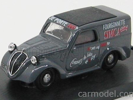 Simca 5 Van Salone Auto Parigi 1936 1:43 Brumm sivá