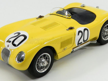 JAGUAR | C-TYPE SPIDER 3.4L TEAM ECURIE FRANCORCHAMPS N 20 9th 24h LE MANS 1953 ROGER LAURENT - CHARLES DE TORNACO | YELLOW