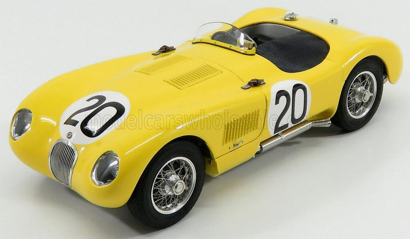JAGUAR | C-TYPE SPIDER 3.4L TEAM ECURIE FRANCORCHAMPS N 20 9th 24h LE MANS 1953 ROGER LAURENT - CHARLES DE TORNACO | YELLOW