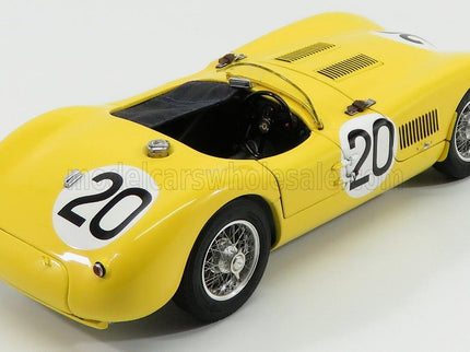 JAGUAR | C-TYPE SPIDER 3.4L TEAM ECURIE FRANCORCHAMPS N 20 9th 24h LE MANS 1953 ROGER LAURENT - CHARLES DE TORNACO | YELLOW