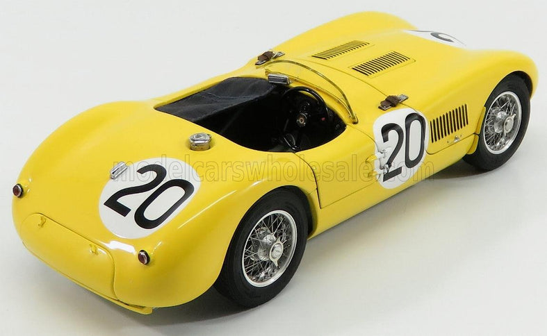 JAGUAR | C-TYPE SPIDER 3.4L TEAM ECURIE FRANCORCHAMPS N 20 9th 24h LE MANS 1953 ROGER LAURENT - CHARLES DE TORNACO | YELLOW