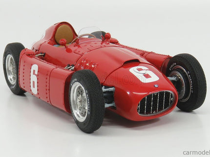 Ferrari F1 Set 2X Lancia D50 N°20 6. Miesto Belgium GP 1956 A.Pilette + D50 N°6 Víťaz GP Torino 1955 A.Ascari 1:18 CMC červená žltá