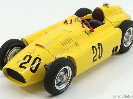 Ferrari F1 Set 2X Lancia D50 N°20 6. Miesto Belgium GP 1956 A.Pilette + D50 N°6 Víťaz GP Torino 1955 A.Ascari 1:18 CMC červená žltá