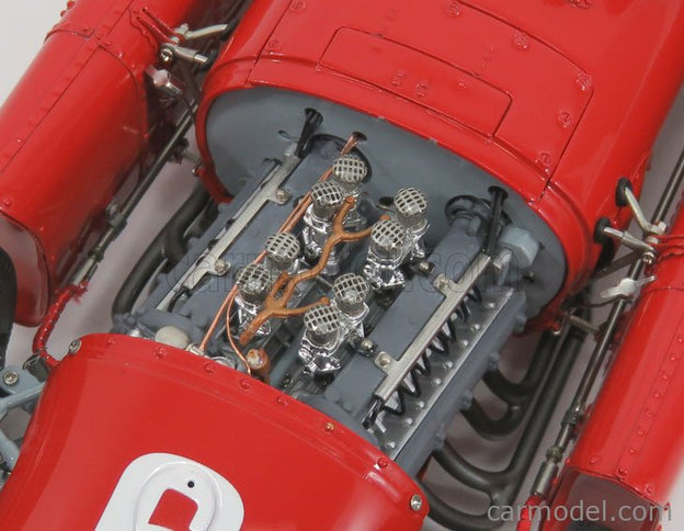 Ferrari F1 Set 2X Lancia D50 N°20 6. Miesto Belgium GP 1956 A.Pilette + D50 N°6 Víťaz GP Torino 1955 A.Ascari 1:18 CMC červená žltá