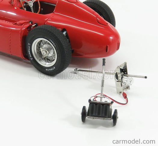 Ferrari F1 Set 2X Lancia D50 N°20 6. Miesto Belgium GP 1956 A.Pilette + D50 N°6 Víťaz GP Torino 1955 A.Ascari 1:18 CMC červená žltá