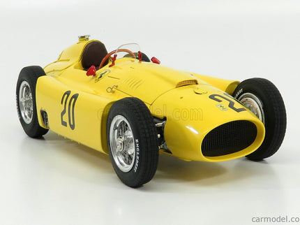 Ferrari F1 Set 2X Lancia D50 N°20 6. Miesto Belgium GP 1956 A.Pilette + D50 N°6 Víťaz GP Torino 1955 A.Ascari 1:18 CMC červená žltá