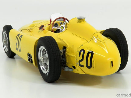 Ferrari F1 Set 2X Lancia D50 N°20 6. Miesto Belgium GP 1956 A.Pilette + D50 N°6 Víťaz GP Torino 1955 A.Ascari 1:18 CMC červená žltá