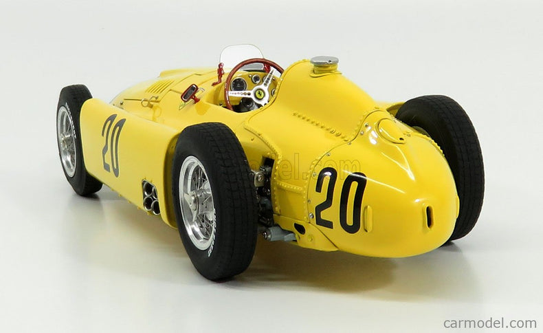 Ferrari F1 Set 2X Lancia D50 N°20 6. Miesto Belgium GP 1956 A.Pilette + D50 N°6 Víťaz GP Torino 1955 A.Ascari 1:18 CMC červená žltá