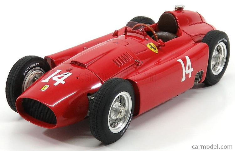 Ferrari F1 D50 Short Nose N°14 French GP 1956 Collins 1:18 CMC červená