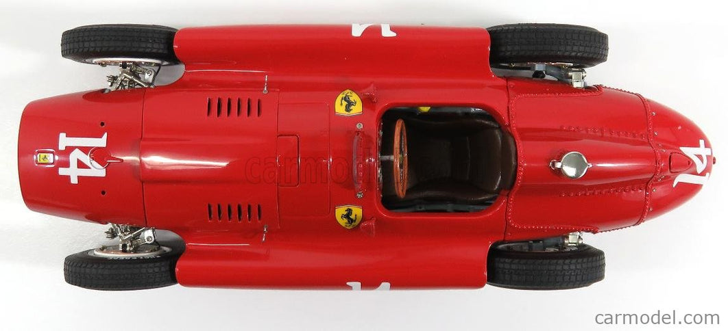 Ferrari F1 D50 Short Nose N°14 French GP 1956 Collins 1:18 CMC červená