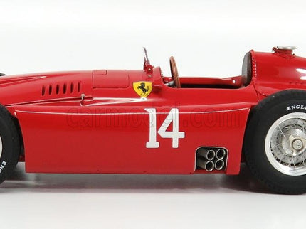 Ferrari F1 D50 Short Nose N°14 French GP 1956 Collins 1:18 CMC červená